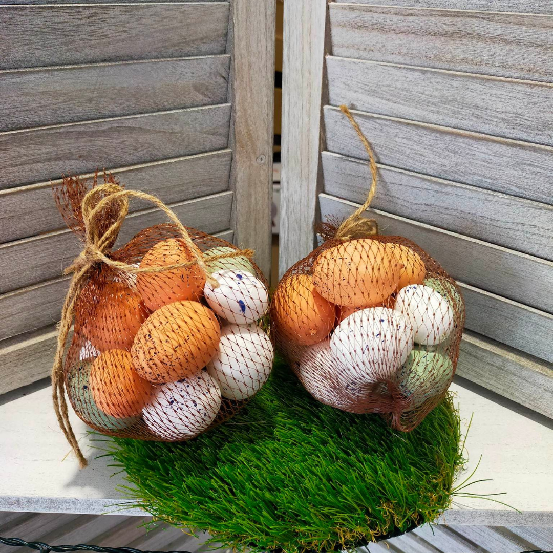 Pack of 18 Assorted Decorative Eggs
