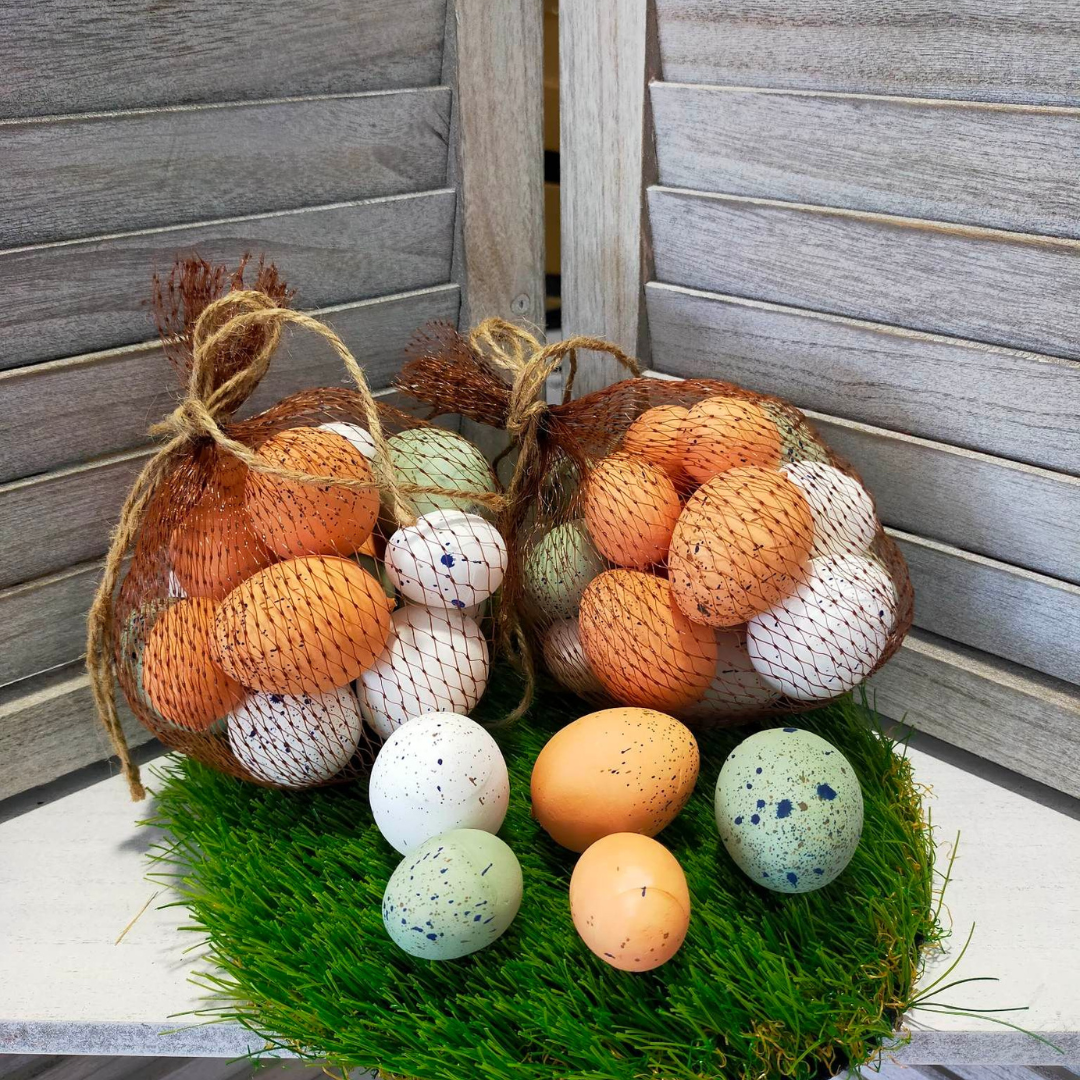 Pack of 18 Assorted Decorative Eggs