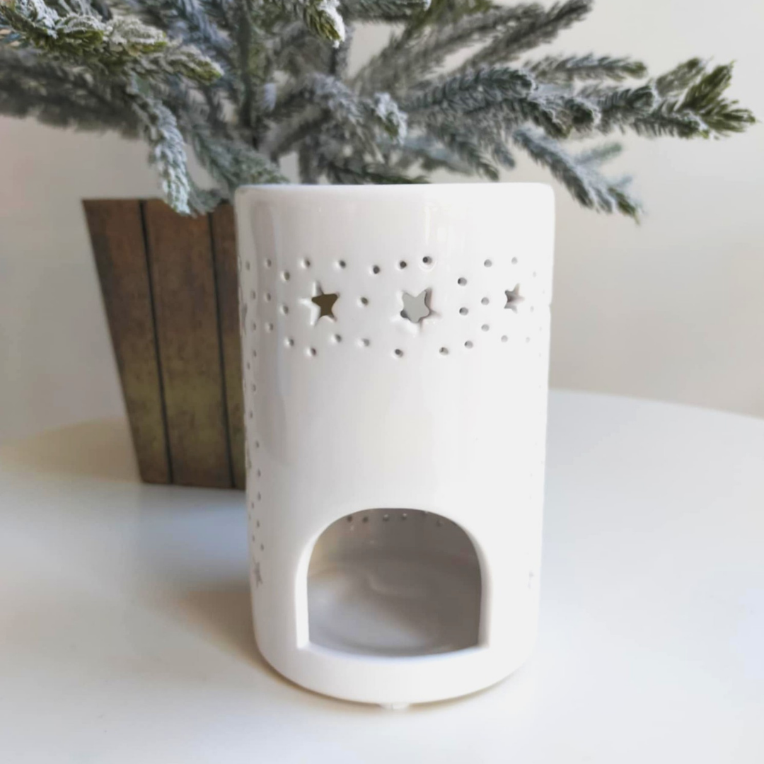 White Christmas Wax/Oil Burner