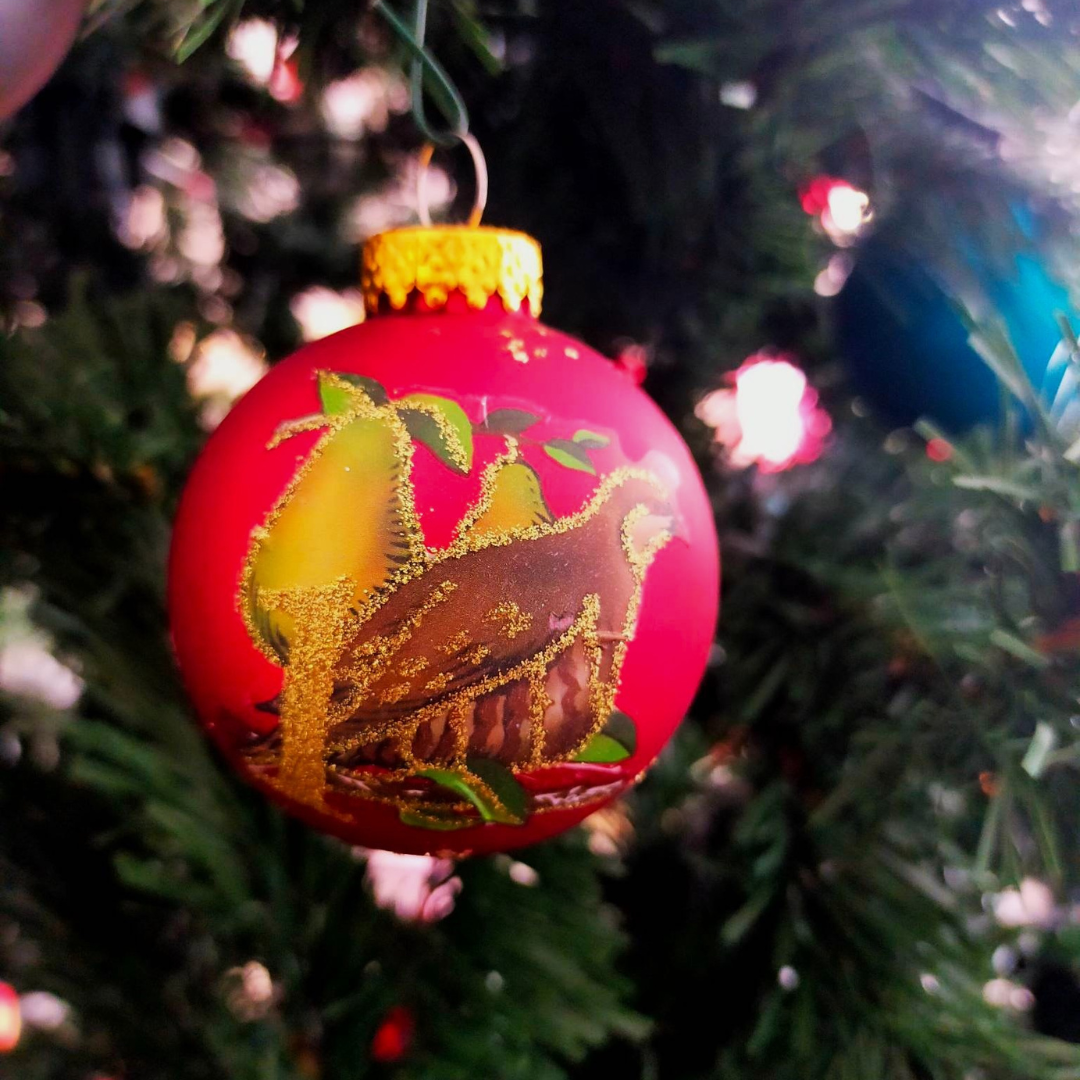Twelve Days of Christmas - Glass Baubles Boxed Set