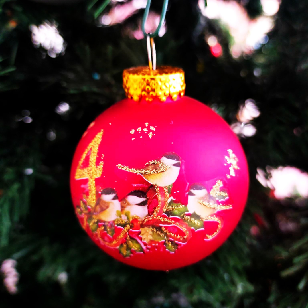Twelve Days of Christmas - Glass Baubles Boxed Set