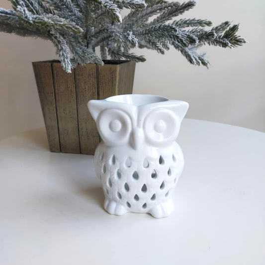 White Owl Ceramic Wax/Oil Burner