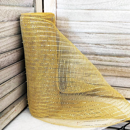 Deco Mesh - Champagne