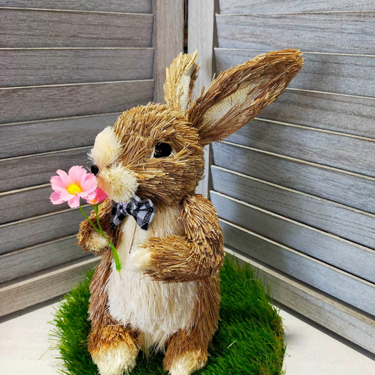 Bunny with Flowers